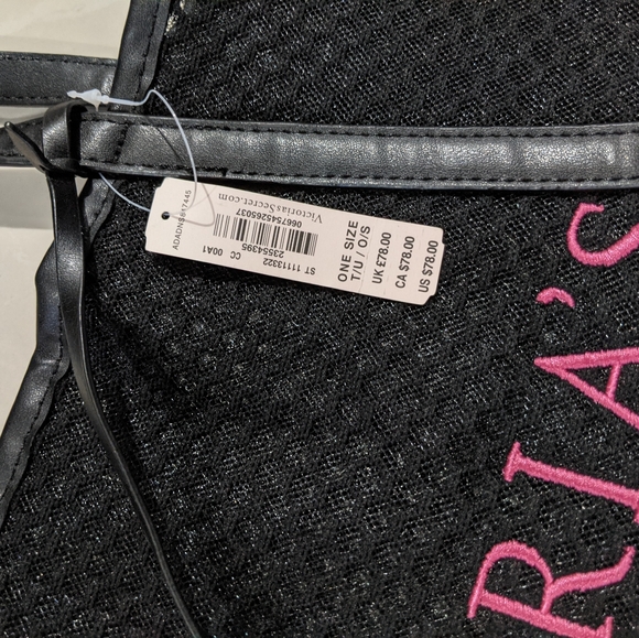 Victoria's Secret Black Tote Bag - Picture 2 of 3